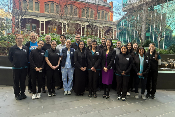 Team celebrates 10 years of gynaecological brachytherapy at the Olivia Newton-John Cancer and Wellness Centre